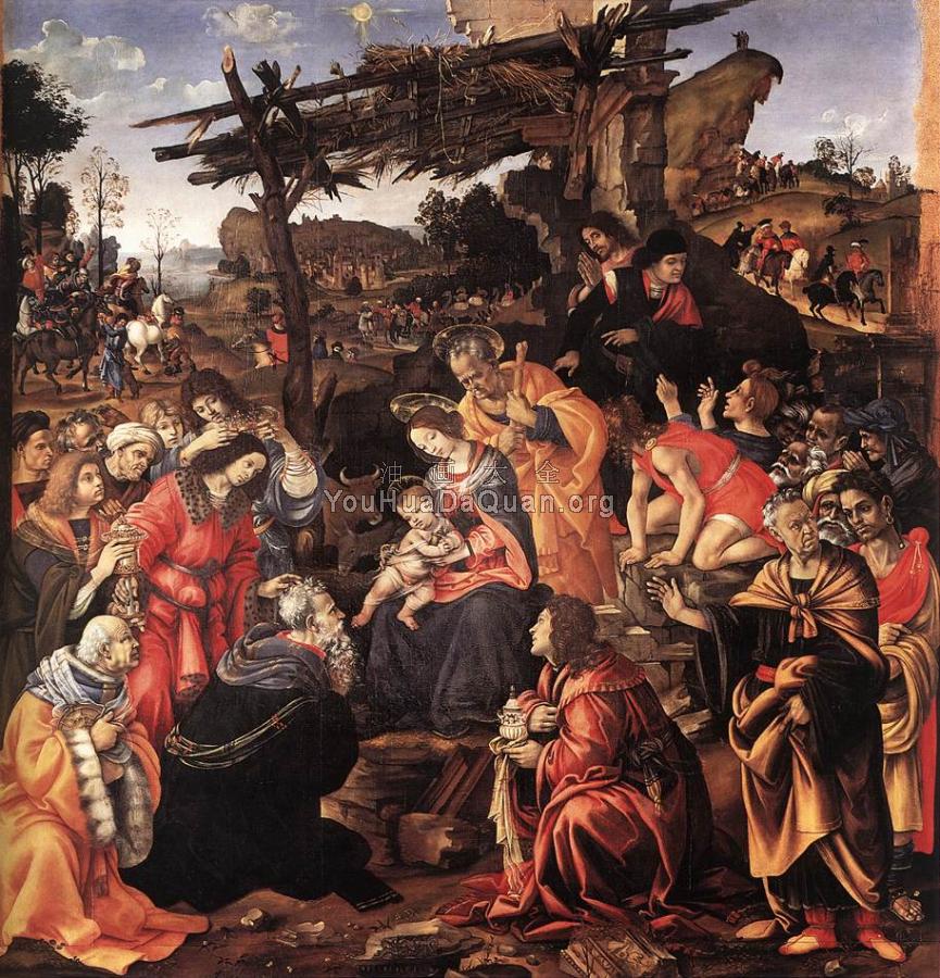 Adoration of the Magi - 菲利皮诺·利比